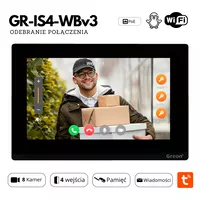 podgląd na wideodomofonie greon ip