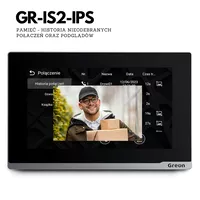 GR-OS10K(G) GR-IS2 IPS switch breloki Wideodomofon PREMIUM WiFi IP Greon, Android10, z Tuya, 16 CCTV, zdjęcia, filmy, natynkowy, z szyfratorem, czytnik 125KHz i 13,56MHz, brama i furtka, czarny - 12