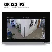 GR-OS10K(G) GR-IS2 IPS switch breloki Wideodomofon PREMIUM WiFi IP Greon, Android10, z Tuya, 16 CCTV, zdjęcia, filmy, natynkowy, z szyfratorem, czytnik 125KHz i 13,56MHz, brama i furtka, czarny - 10