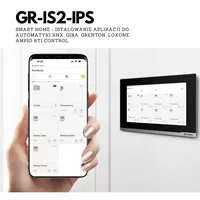 GR-OS10K(G) GR-IS2 IPS switch breloki Wideodomofon PREMIUM WiFi IP Greon, Android10, z Tuya, 16 CCTV, zdjęcia, filmy, natynkowy, z szyfratorem, czytnik 125KHz i 13,56MHz, brama i furtka, czarny - 7