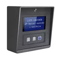 OP - EL G Moduł elektronicznej listy lokatorów do domofonów Elfon OPTIMA grafit - 2