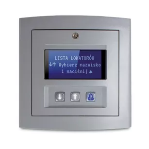 OP - EL P Moduł elektronicznej listy lokatorów do Elfon OPTIMA szara